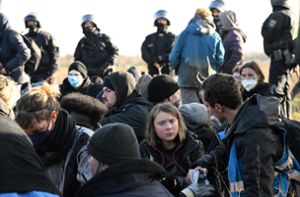 Weiter Proteste gegen Braunkohle-Abbau  – Greta Thunberg dabei