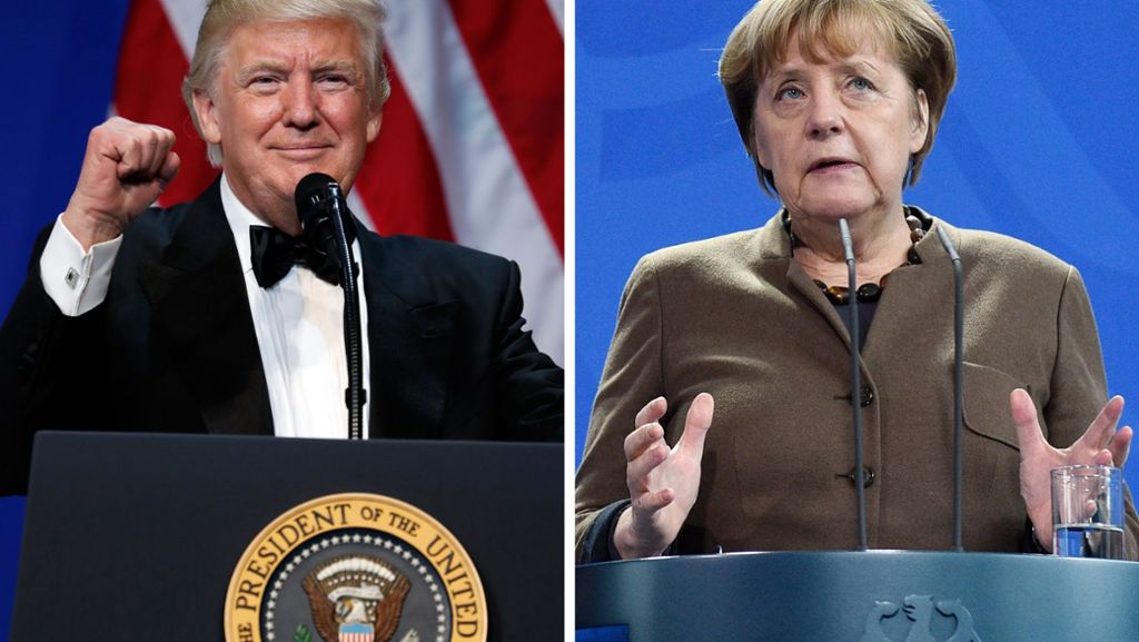 Erstes Treffen: Harmonie zwischen Merkel und Trump kaum denkbar