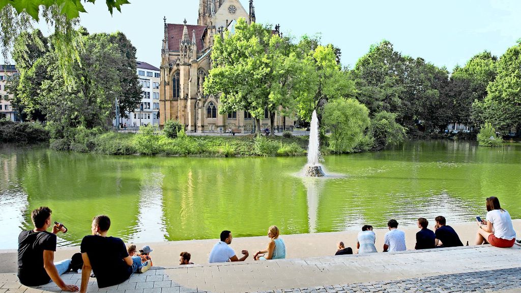 Stuttgart: Im Sommer Wassermusik auf dem Feuersee