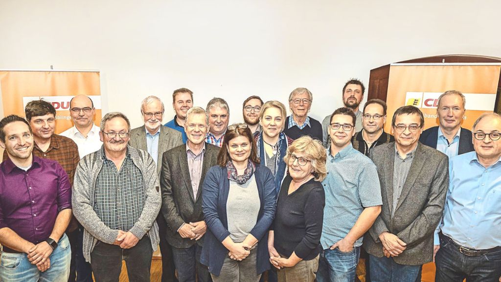 Gemeinderat Weil der Stadt: Die CDU stellt eine bunte Liste auf