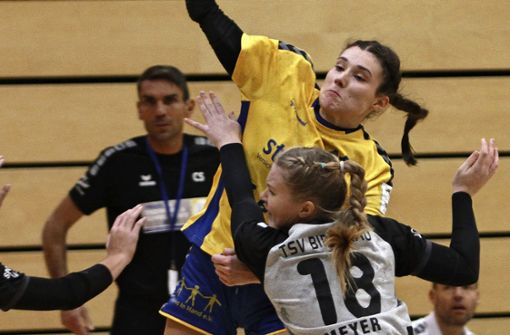 Elena Oeder war mit sieben Treffern die torhungrigste Echterdinger Akteurin. Foto: Yavuz Dural/Handball