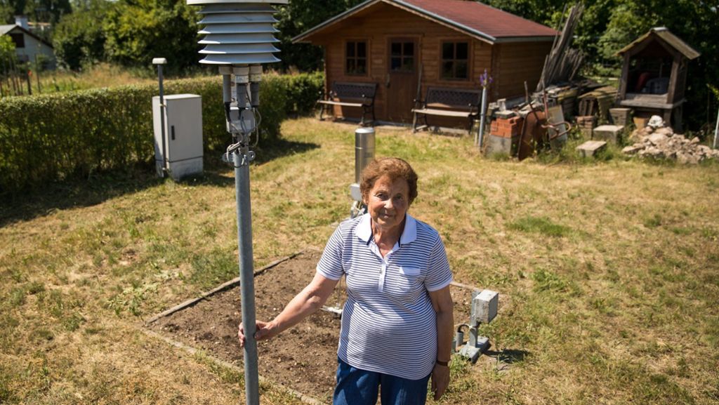Kitzingen: Oma Magdalenas Garten ist der heißeste Ort Deutschlands