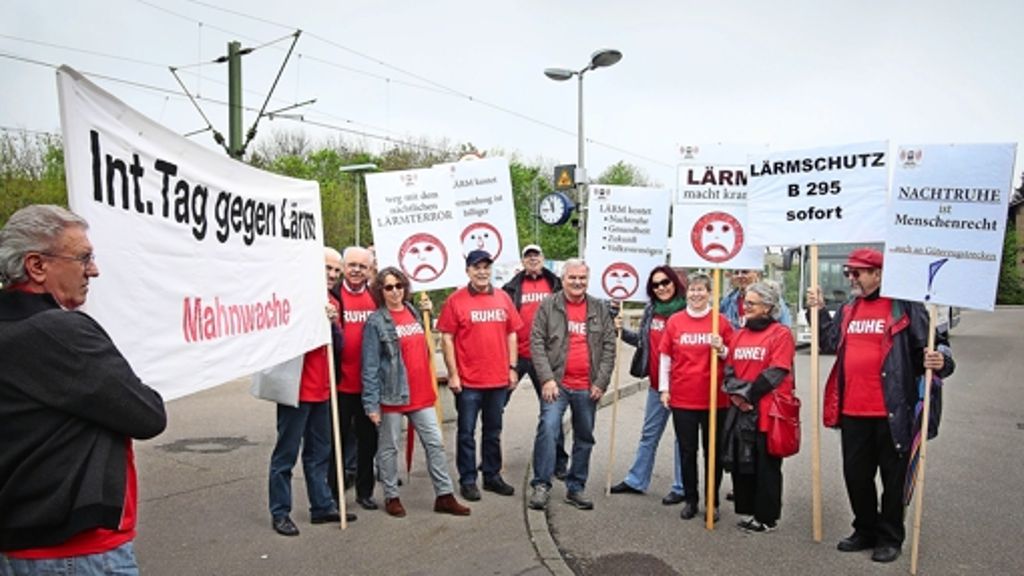 Leonberg: Stummer Protest gegen laute Umwelt