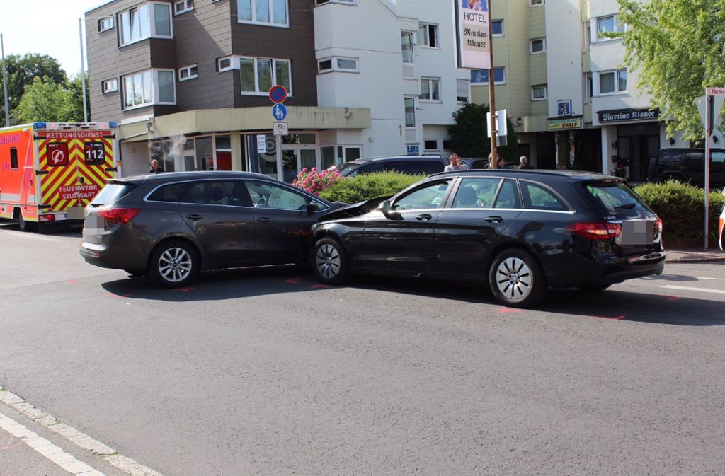 Der Unfall passierte in Höhe der Martin-Luther-Straße.