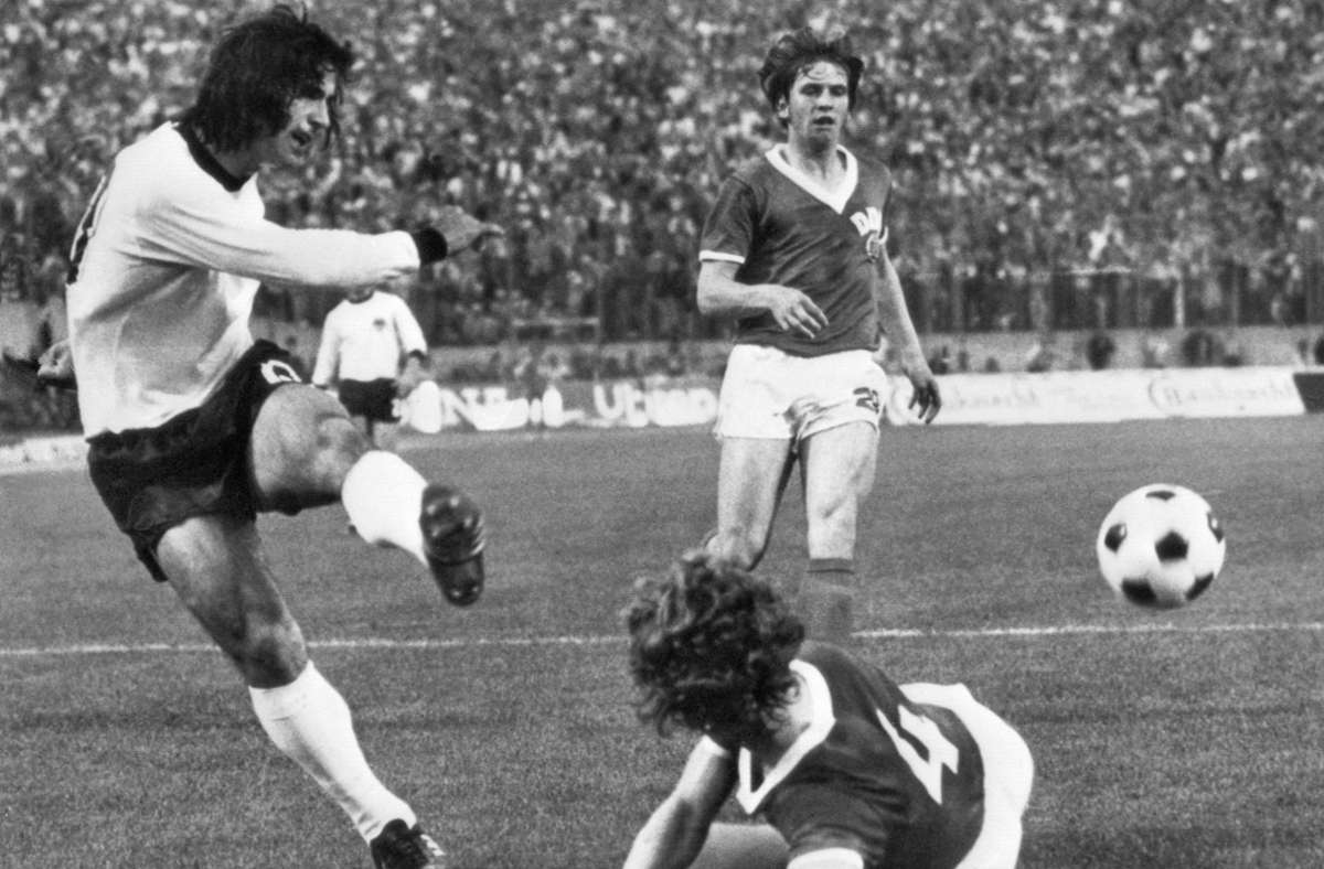 Gerd Müller bei der WM 1974