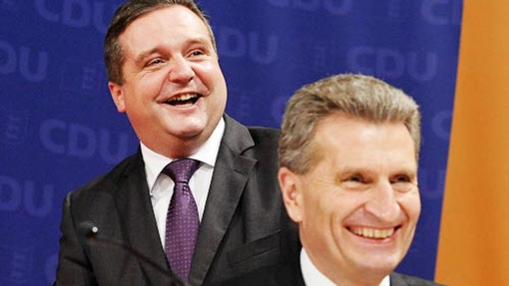 EnBW-Deal: Oettinger verteidigt Mappus Entscheidung