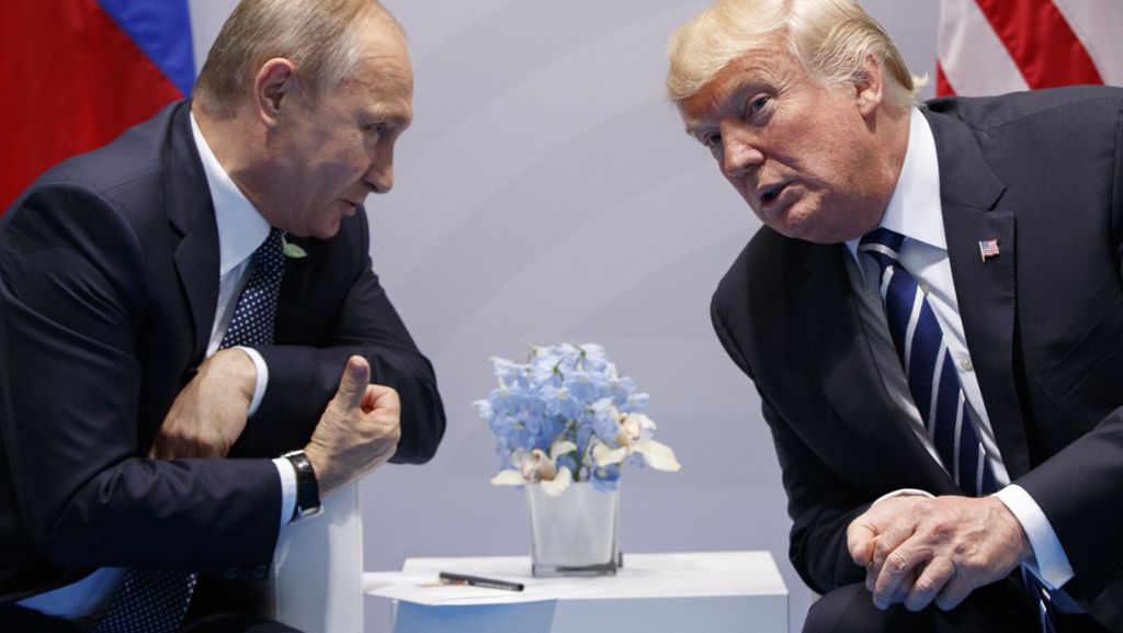 Trump-Putin-Gipfel: US-Präsident vor Treffen unter Druck