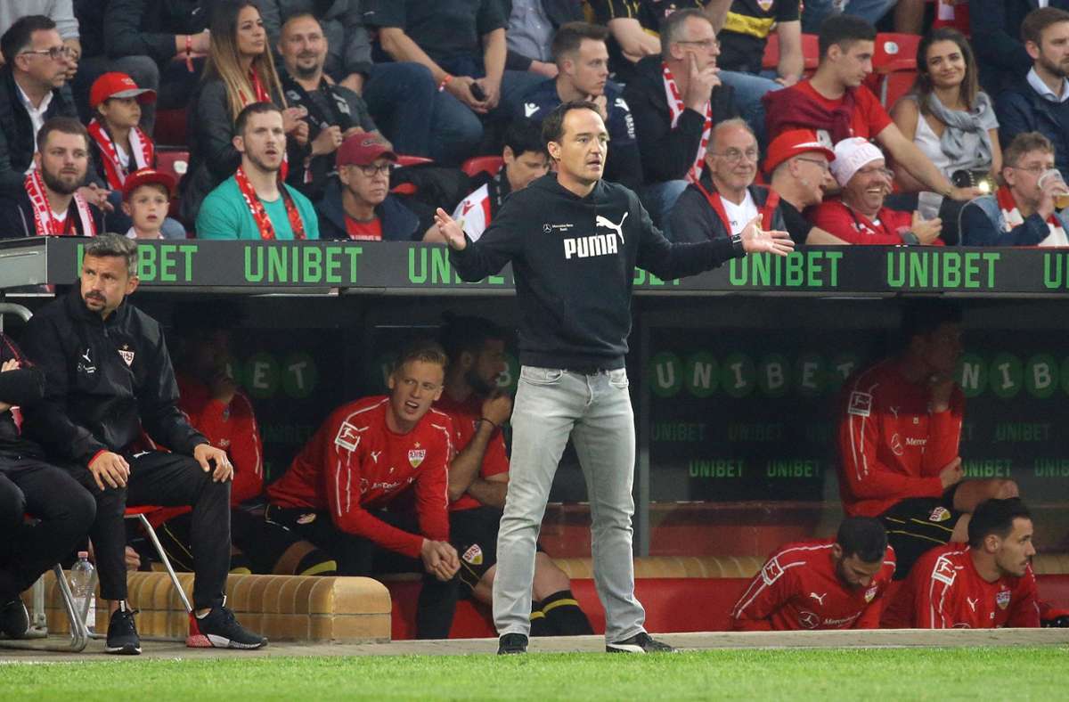 Nico Willig coachte das Team auch in Berlin. Der eigentliche U-19-Trainer hatte kurz vor Saisonende von Markus Weinzierl übernommen.