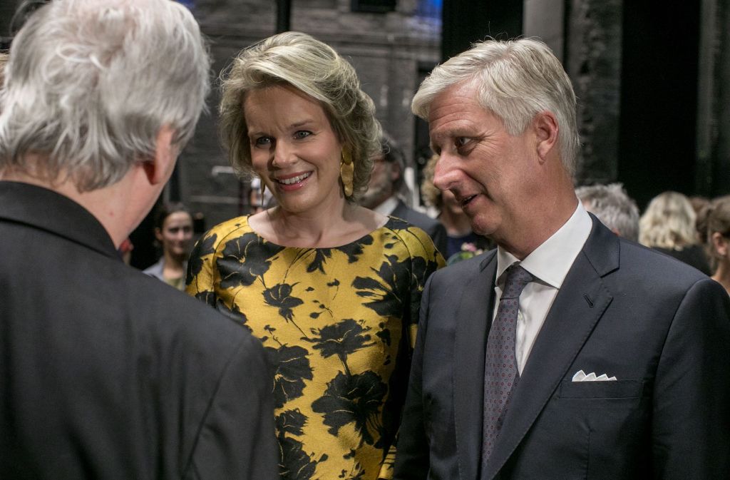 5. September 2017: Das belgische Königspaar Philippe und Mathilde in der Oper in Brüssel – die Royals haben sich dort „Pinocchio“ angeschaut.