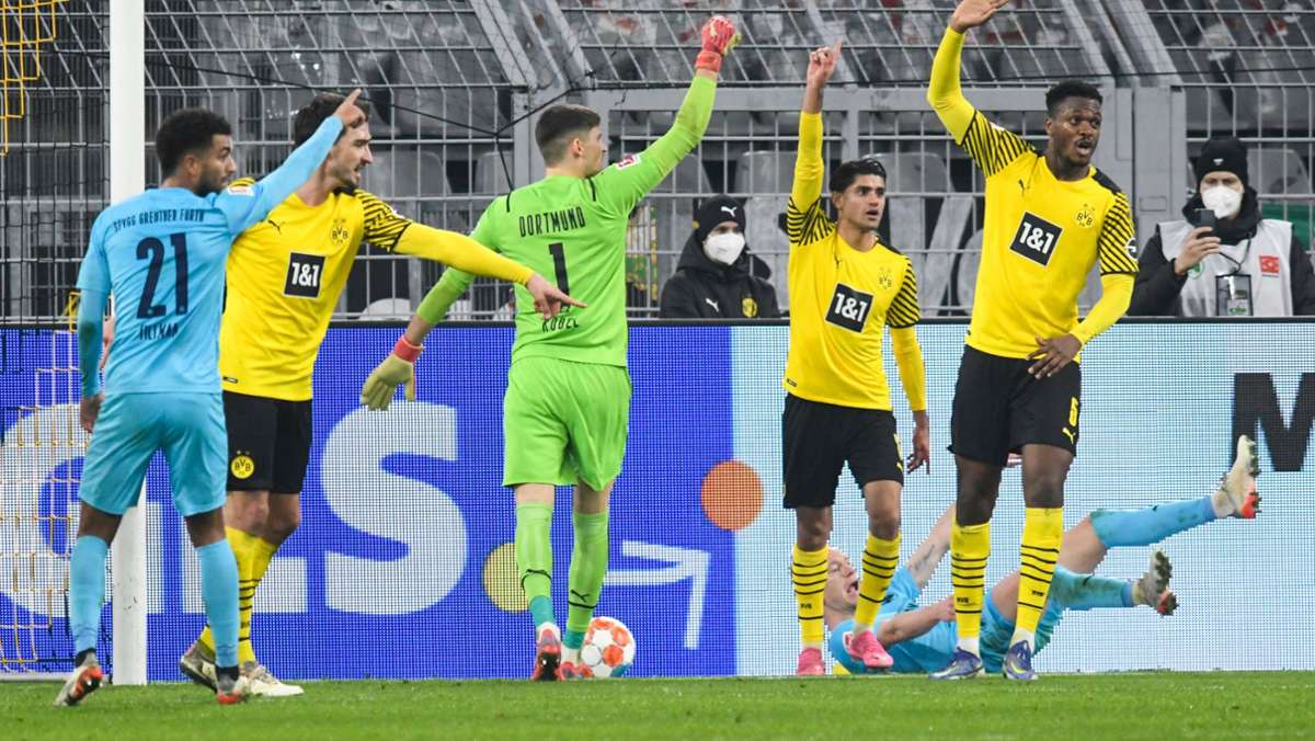Fußball-Bundesliga: Dortmund festigt Rang zwei – Gladbach verliert erneut