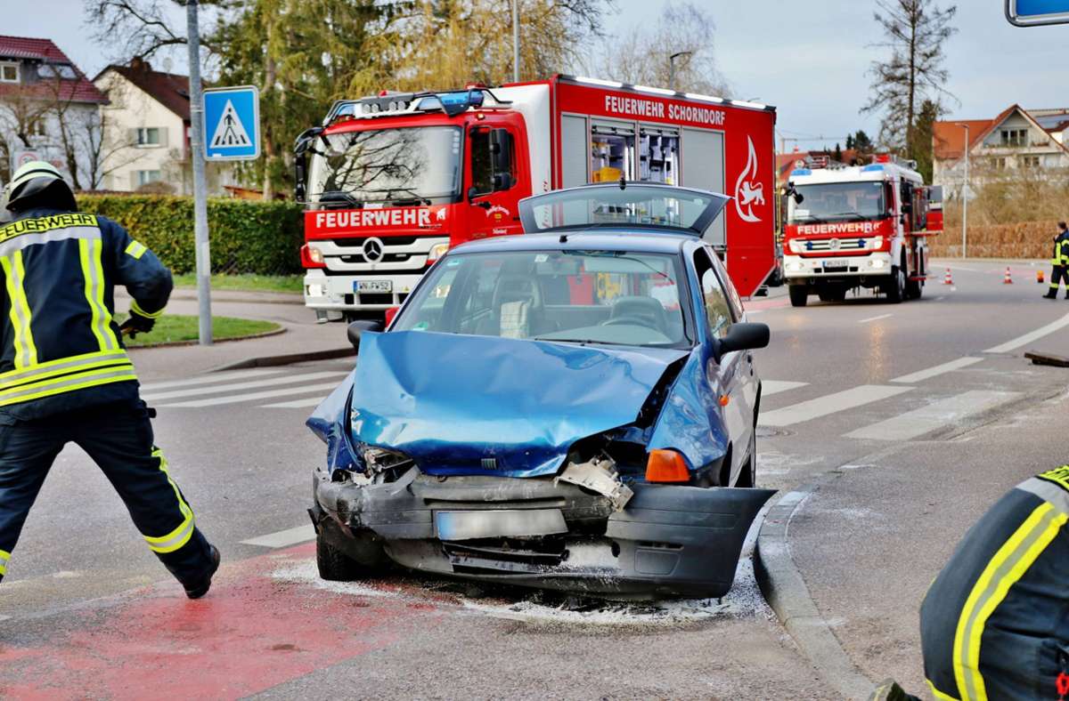 Der Unfall ereignete sich in Schondorf.