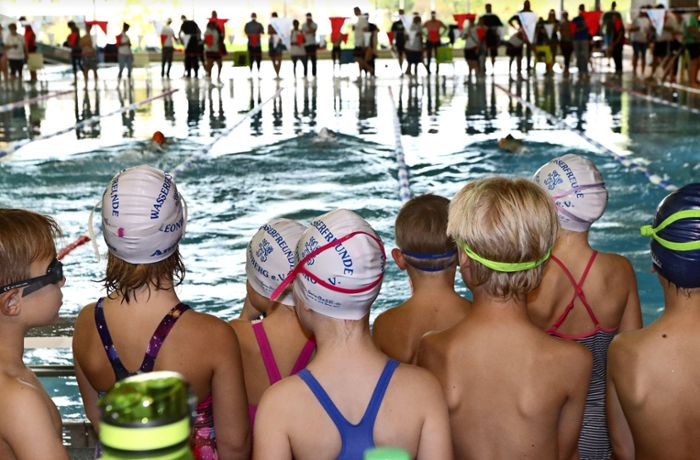 Schwimmkurse in Leonberg: Die Plätze waren binnen zwei Stunden vergeben