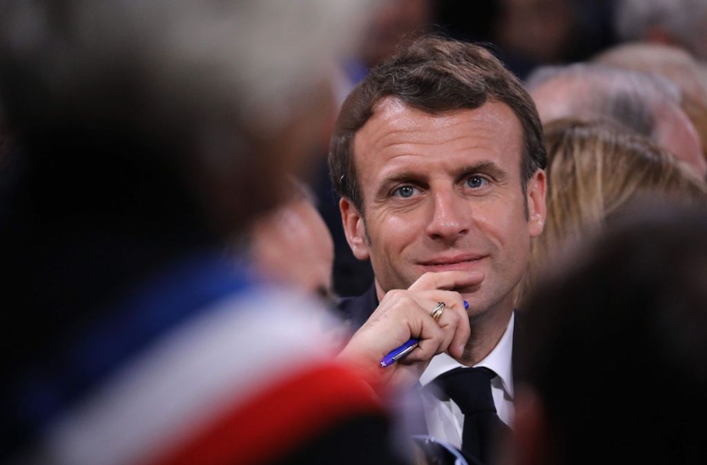 Zuhören – das war ein Hauptzweck des Bürgerdialogs, den Frankreichs Präsident Emmanuel Macron über Wochen hinweg organisiert hat. Foto: AFP