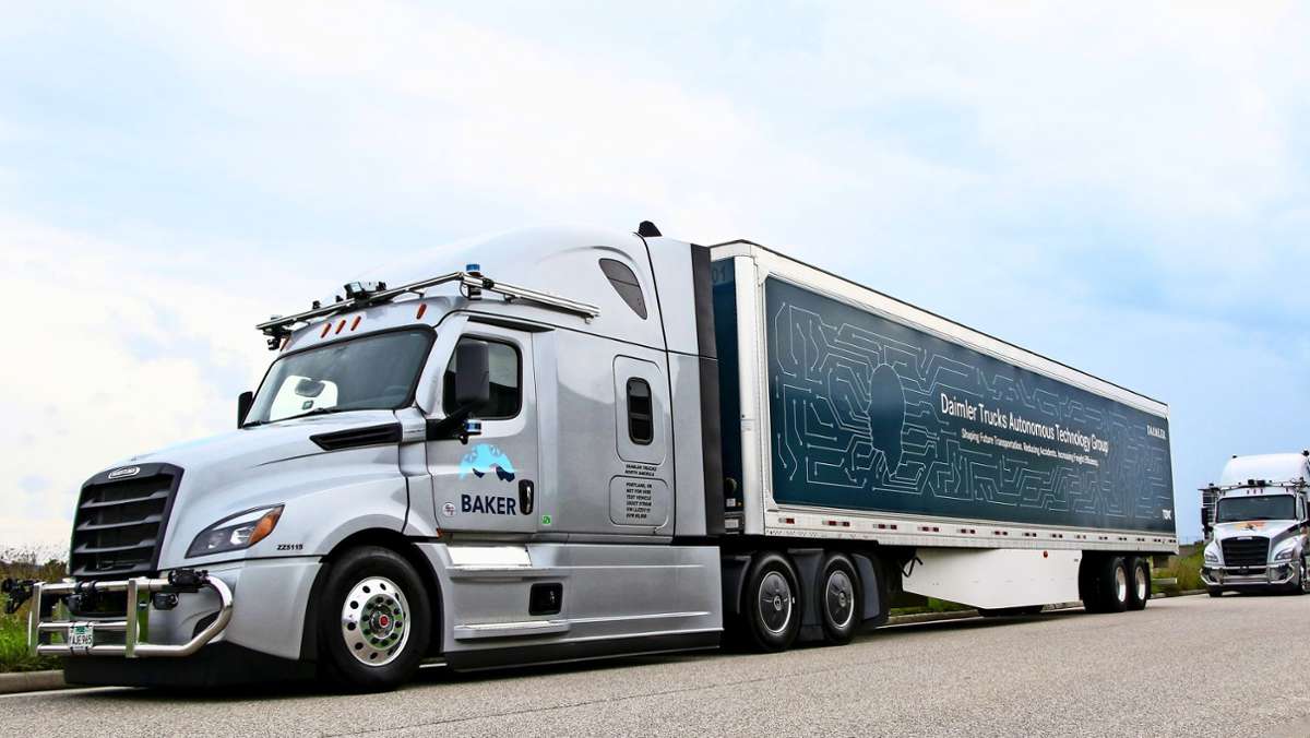 Autonomes Fahren: Daimlers Traum vom fahrerlosen Truck