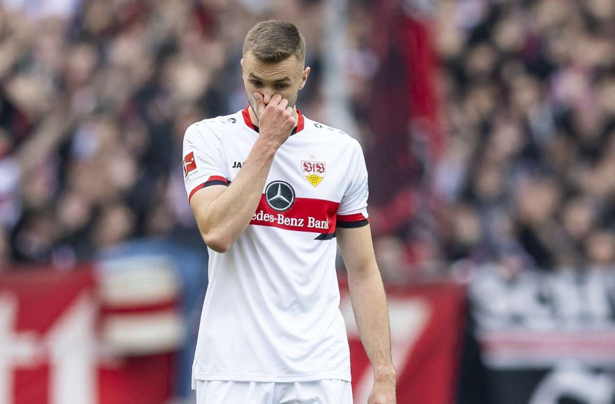 Es ist unklar, ob Sasa Kalajdzic weiterhin beim VfB Stuttgart bleibt.