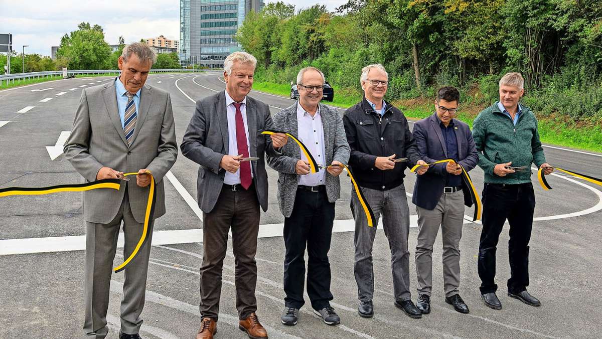 Baustelle in Bietigheim-Bissingen: Porsche-Kreuzung und Straße nach Tamm wieder befahrbar