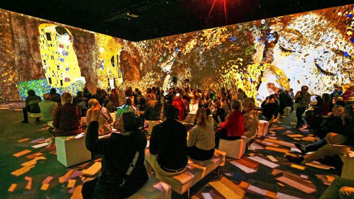 Immersive Experience in Ludwigsburg: Letztes Wochenende der Klimt-Ausstellung