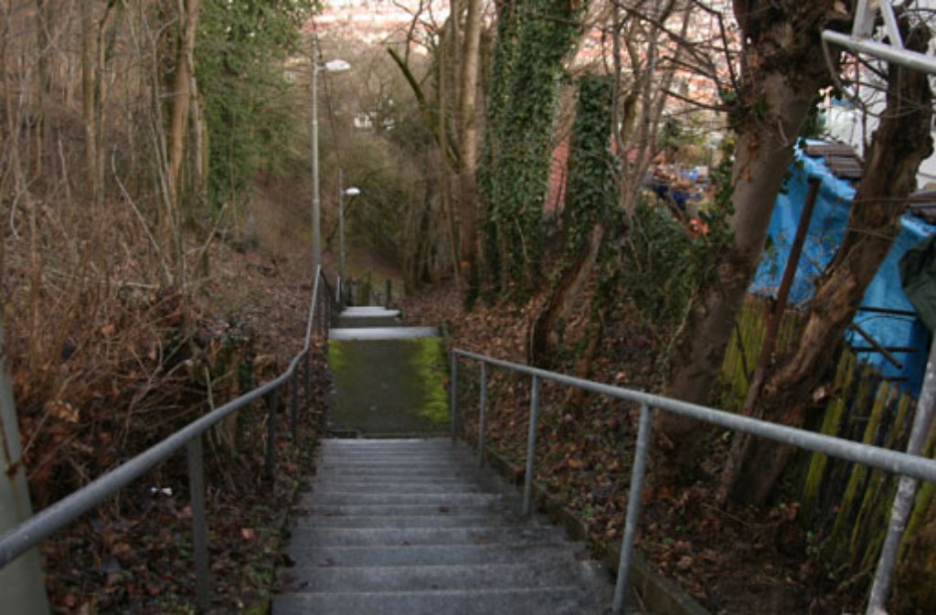 Heute erinnert nur noch der Name der 330 Stufen langen Staffel zwischen Rotenwaldstraße und Hasenbergsteige an die Zeit, als man auf dem Hasenberg kurte.