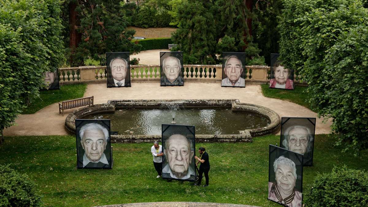 Erinnerungskultur in Stuttgart: So hat man den Park der  Villa Reitzenstein noch nicht gesehen