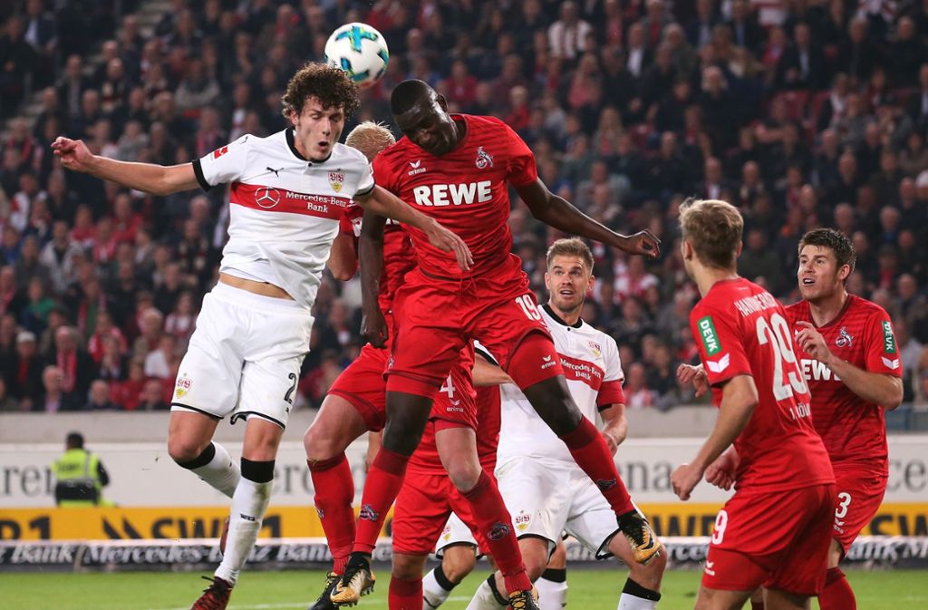 Anastasios Donis und Chadrac Akolo schossen die beiden Toren gegen den 1. FC Köln. Akolo machte das Siegtor erst kurz vor Ende der Partie.
