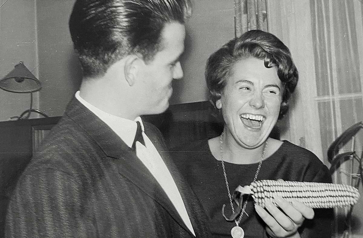 Nochmal die Verlobungsfeier im Jahr 1964