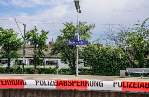 Im Juni war am Bahnhof Endersbach eine Leiche gefunden worden. Foto: SDMG/SDMG / Kohls