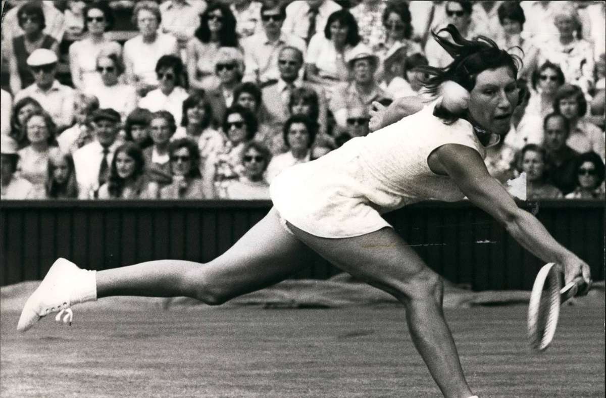 1973 fehlte Margaret Court der Titel in Wimbledon zum Vierfach-Erfolg. Den hatte die Australierin aber 1970 schon geschafft.