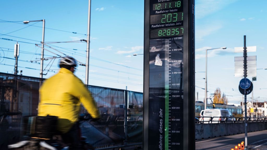 Rekordzahl bei Radfahrern: Stadt Stuttgart kommt mit Ausbau des Radnetzes nicht hinterher