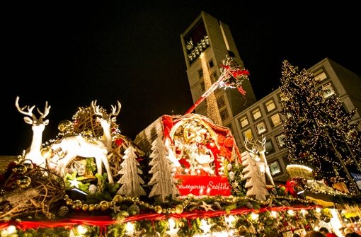 Der Stuttgarter Weihnachtsmarkt gehört mittlerweile zu den größten Deutschlands. Foto: Lichtgut/Leif Piechowski