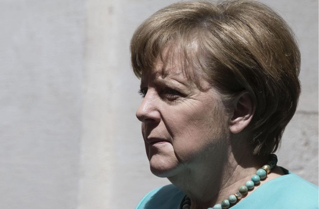 Sie erhob den Weiterbau von Stuttgart 21 zur Zukunftsfrage Deutschlands: Kanzlerin Angela Merkel. Foto: dpa