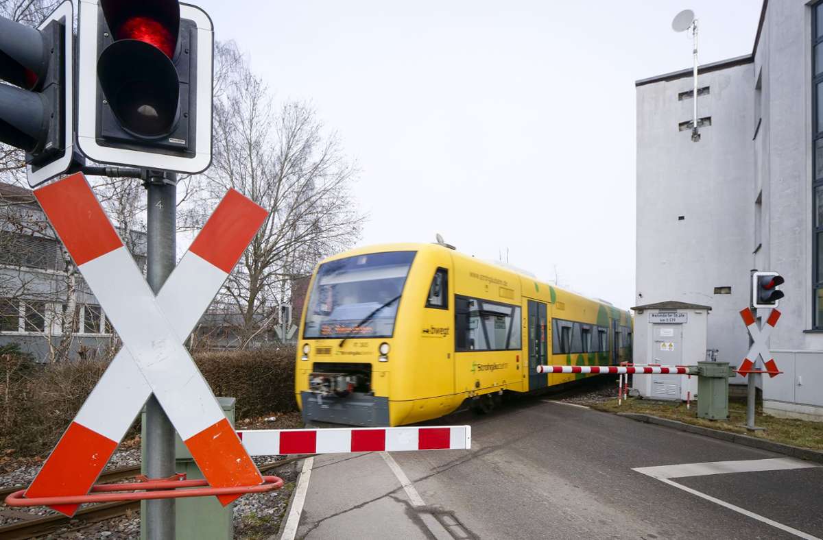 Die Strohgäubahn fährt längere Zeit nicht. Foto: /Simon Granville