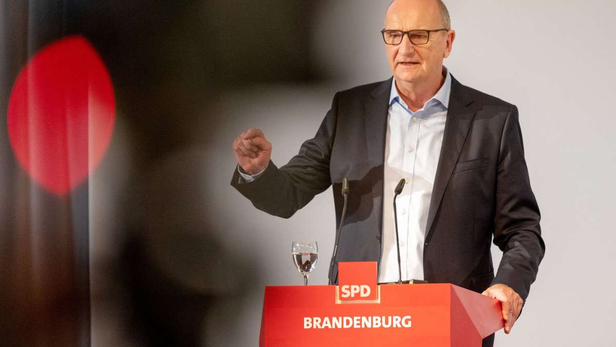  Dietmar Woidke ist seit 2013 Vorsitzender des SPD-Landesverbands Brandenburg – und bleibt es auch. Die Brandenburger SPD wählt den 60-Jährigen erneut. 