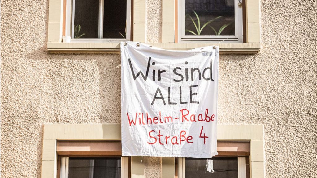 Nach Strafanzeige: Wohnungen in Heslach bleiben weiterhin besetzt
