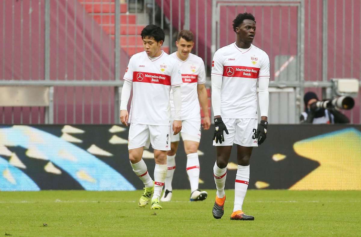Die VfB-Mannschaft erhielt in München eine Lehrstunde. Foto: Pressefoto Baumann