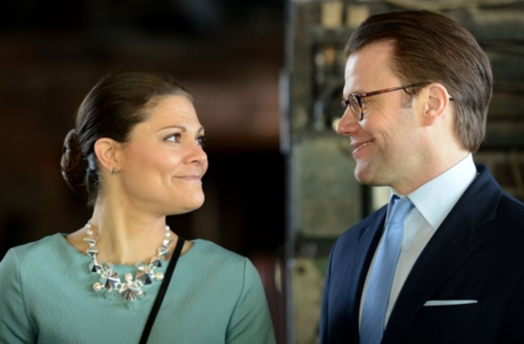 Kronprinzessin Victoria von Schweden und ihr Mann Daniel in Essen.