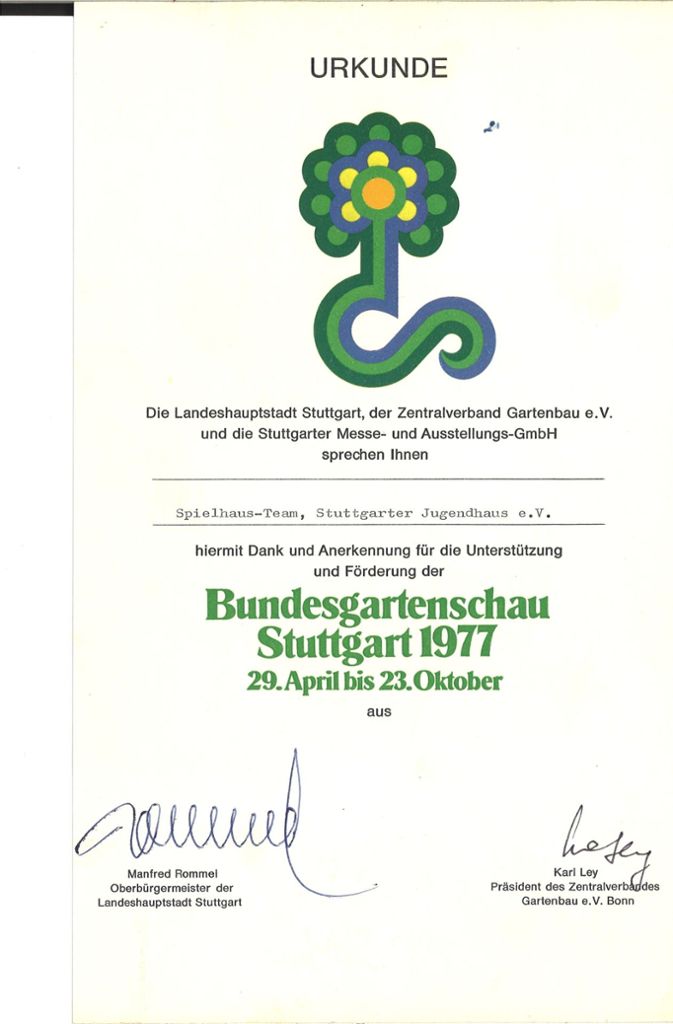 Alles fing 1977 mit der Bundesgartenschau an.