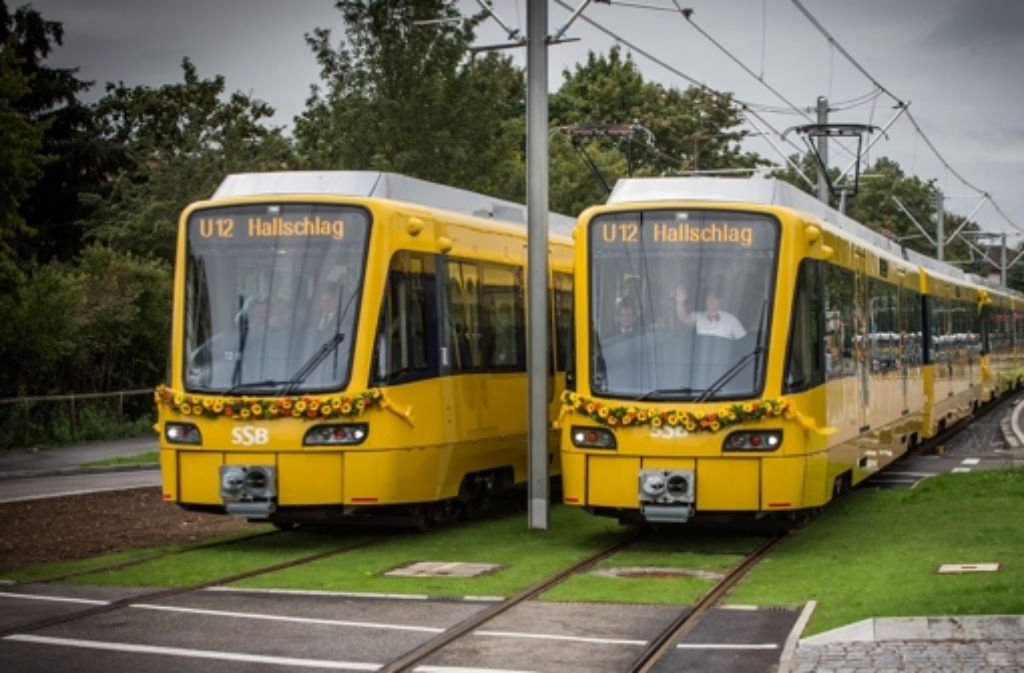 Mit der U 12 gewinnt die Stadtbahn neue Kunden. Foto: Achim Zweygarth