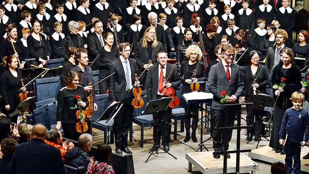 Hymnus-Chor am 14. April in der Stiftskirche: Die Kontraste faszinieren stets aufs Neue