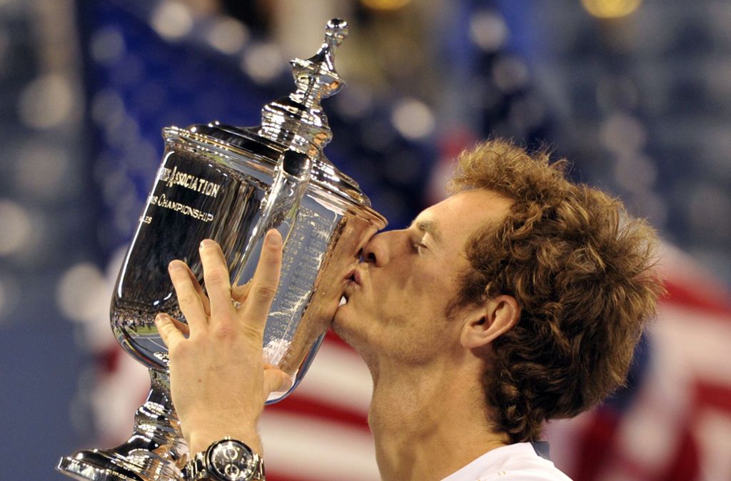 In seinem fünften Grand-Slam-Finale gewinnt Andy Murray bei den US Open 2012 sein erster Grand-Slam-Titel.