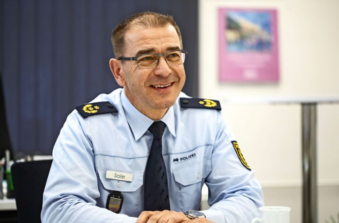 Neuer  Polizeipräsident  in Göppingen: Anton Saile ist ein   Chef mit Ausdauer