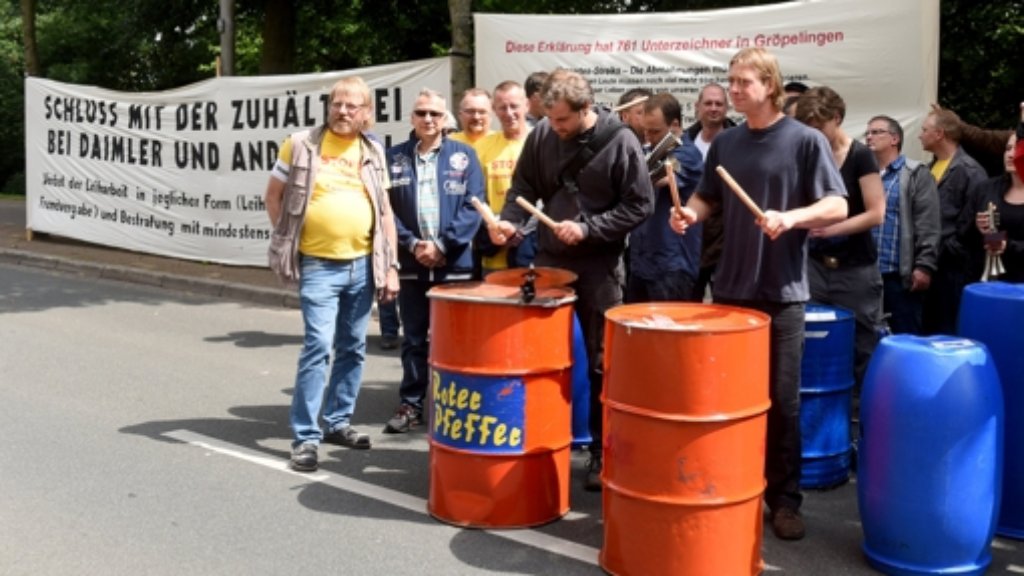 Mercedes-Werk Bremen: Streit um wilden Streik geht weiter