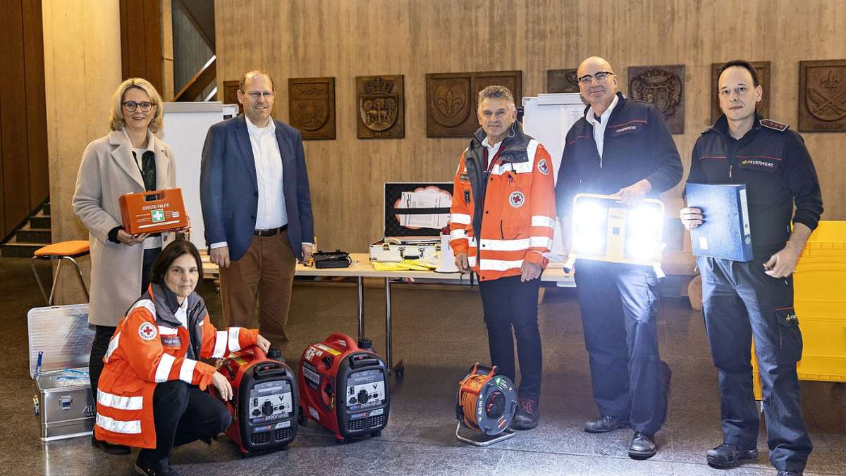 In Sindelfingen: Stadt richtet Notfalltreffpunkte und Wärmehallen für Krisenfall ein