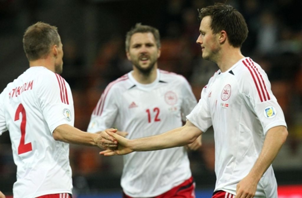 Bei Länderspielen kämpft der Däne jedoch an anderer Front – hier kickt er für die Nationalmannschaft seiner Heimat.