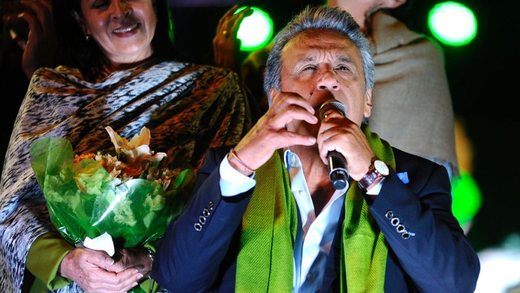 Stichwahl in Ecuador: Linkskandidat Moreno gewinnt hauchdünn