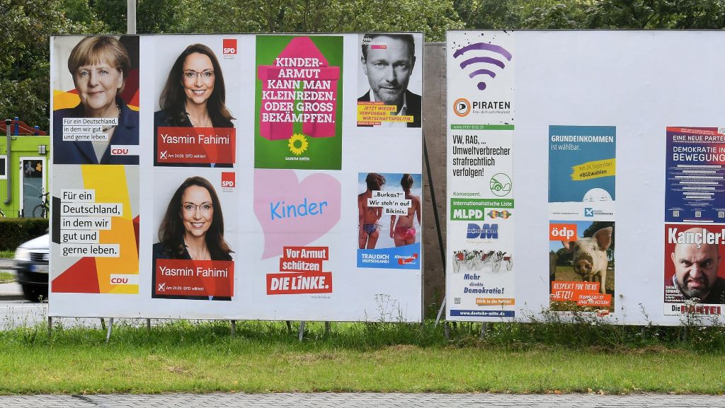 Nach der Bundestagswahl: Was passiert mit den Wahlplakaten?