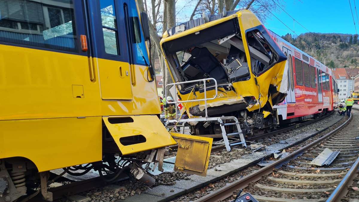 Stuttgart-Wangen: War ein medizinischer Notfall die Ursache für den Stadtbahnunfall?