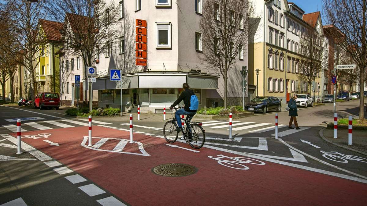 Für Autos gesperrt: Das Thema Fahrradstraße in der Vorstadt wird vertagt