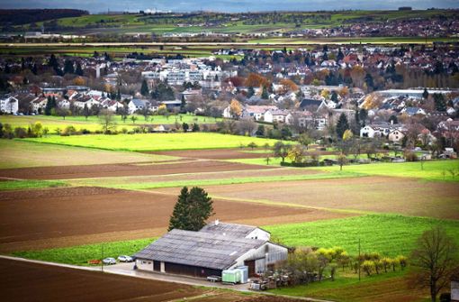 Landwirtschaft, Städtebau, Naturschutz und Erholungsräume konkurrieren in der Region Stuttgart um Flächen. Foto: Archiv/Lichtgut/Achim Zweygarth