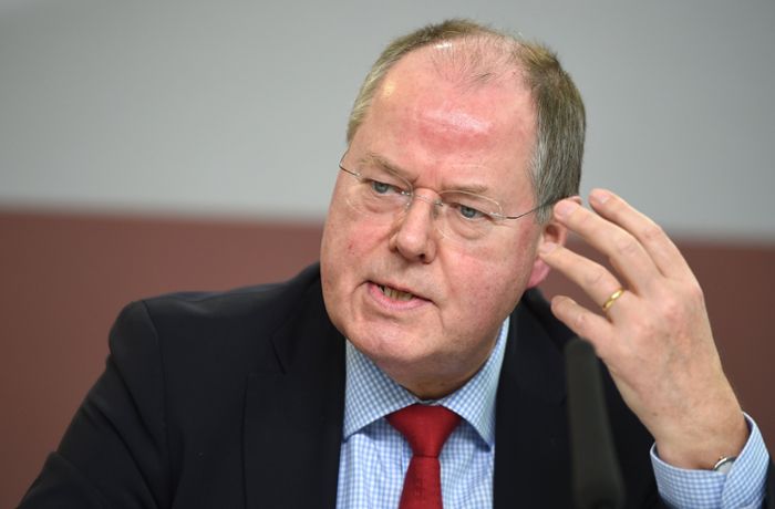 Peer Steinbrück verlässt den Bundestag