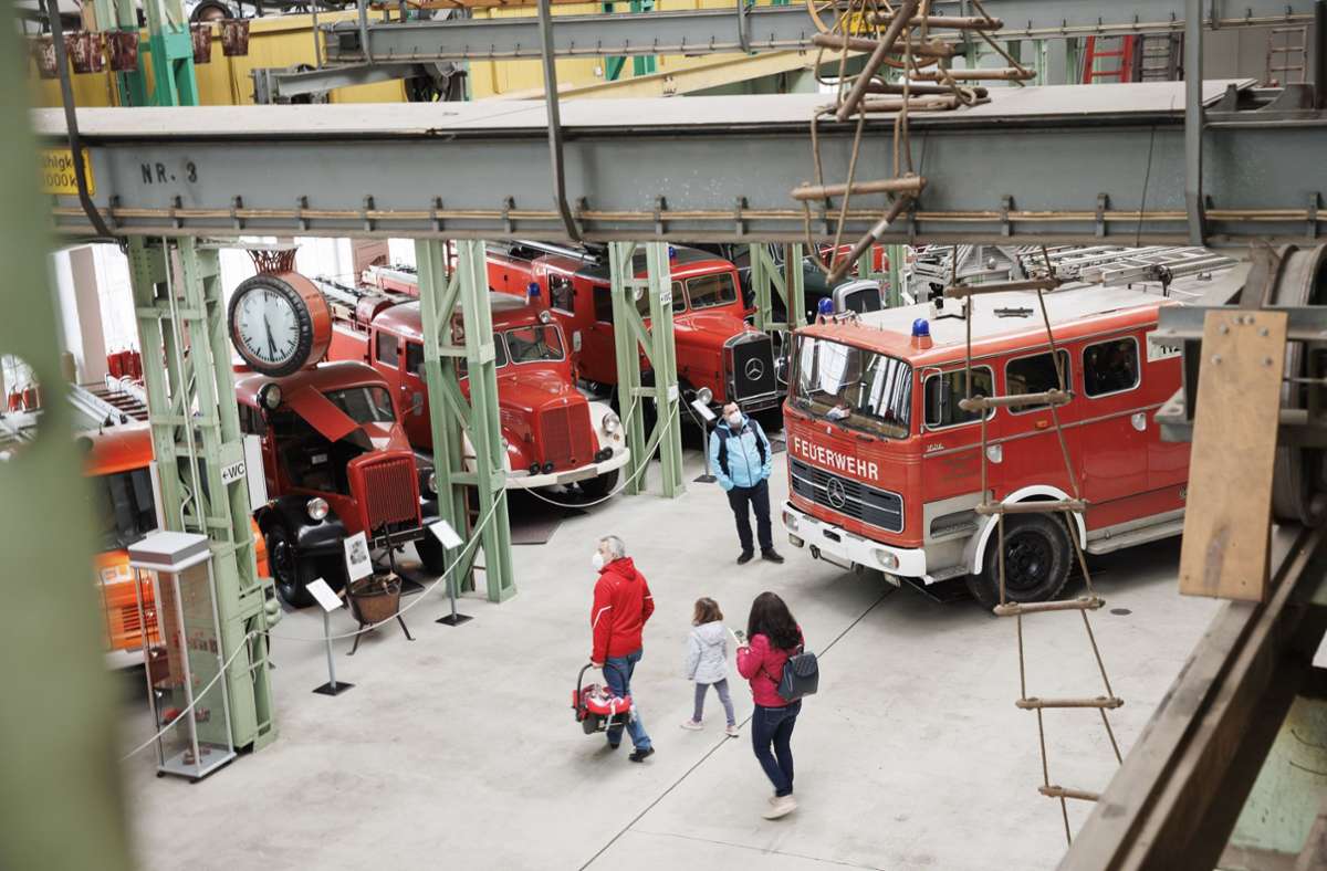 Seit Samstag wartet neben der Dauerausstellung auch die Sonderschau „Faszination Modellbau“ auf Besucherinnen und Besucher des Feuerwehrmuseums. Foto: Lichtgut/Julian Rettig